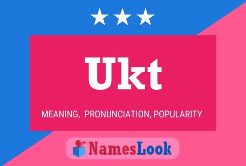 ملصق اسم Ukt