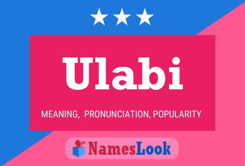 ملصق اسم Ulabi