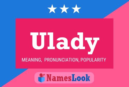 ملصق اسم Ulady