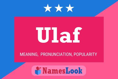 ملصق اسم Ulaf