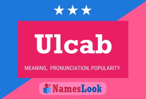 ملصق اسم Ulcab