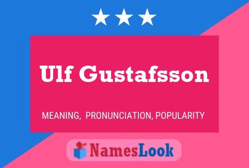 ملصق اسم Ulf Gustafsson