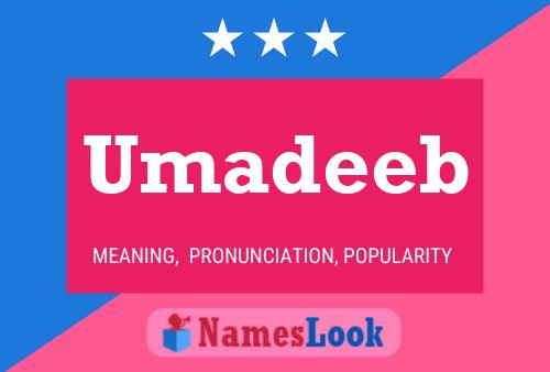 ملصق اسم Umadeeb