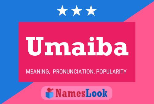 ملصق اسم Umaiba