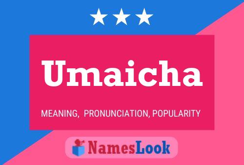 ملصق اسم Umaicha