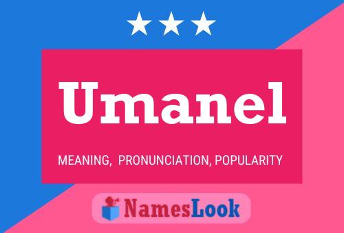 ملصق اسم Umanel