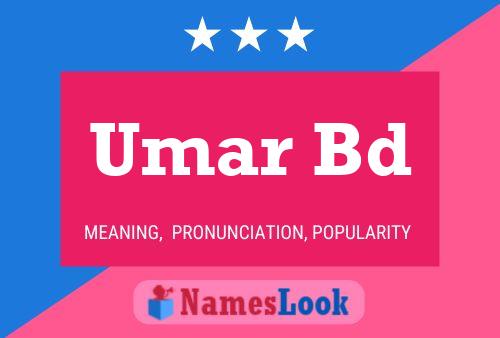 ملصق اسم Umar Bd