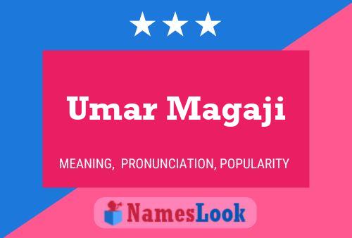 ملصق اسم Umar Magaji