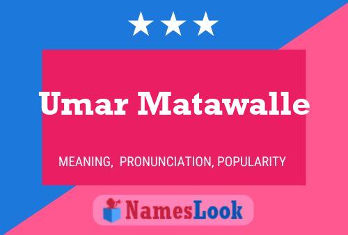 ملصق اسم Umar Matawalle