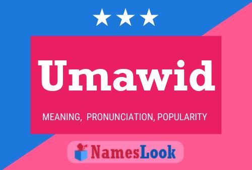 ملصق اسم Umawid