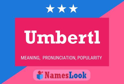 ملصق اسم Umbertl