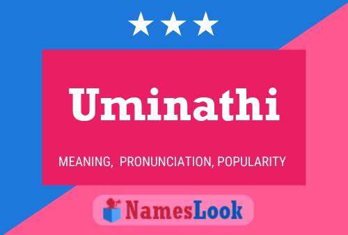 ملصق اسم Uminathi