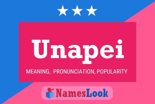 ملصق اسم Unapei