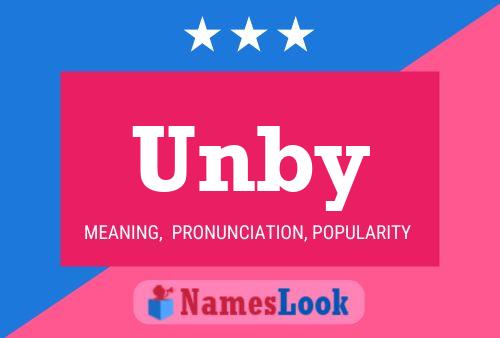 ملصق اسم Unby