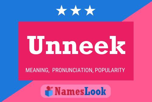 ملصق اسم Unneek