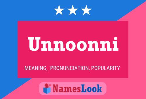 ملصق اسم Unnoonni