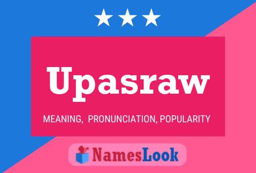 ملصق اسم Upasraw