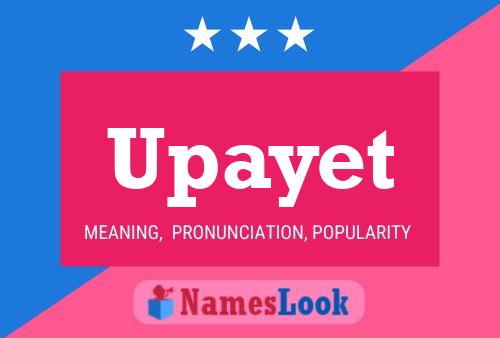 ملصق اسم Upayet