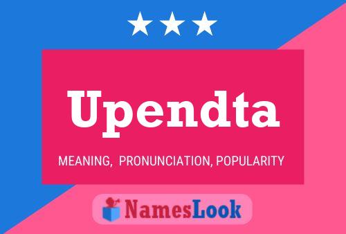 ملصق اسم Upendta