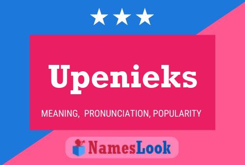 ملصق اسم Upenieks