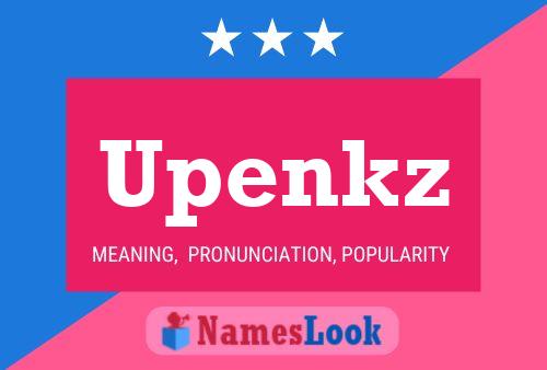 ملصق اسم Upenkz