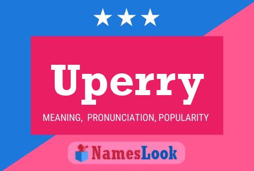 ملصق اسم Uperry