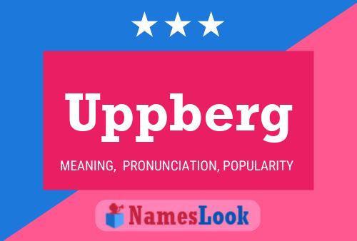 ملصق اسم Uppberg