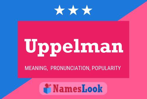 ملصق اسم Uppelman