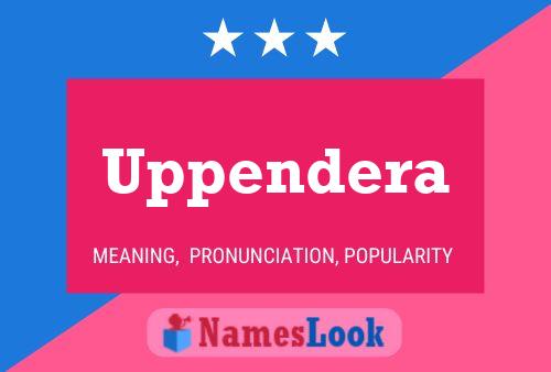 ملصق اسم Uppendera