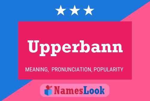 ملصق اسم Upperbann