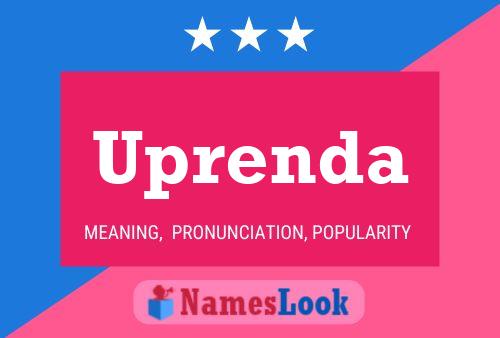 ملصق اسم Uprenda