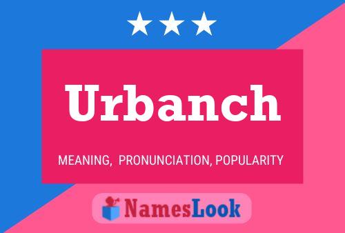 ملصق اسم Urbanch