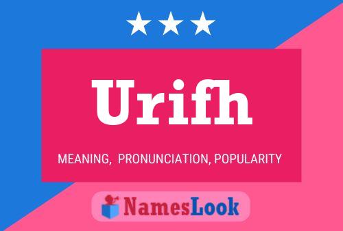 ملصق اسم Urifh