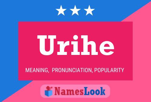 ملصق اسم Urihe