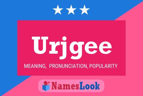 ملصق اسم Urjgee