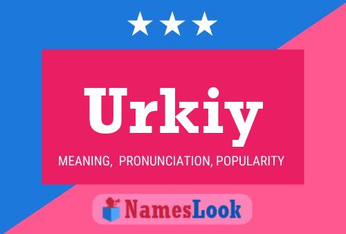 ملصق اسم Urkiy