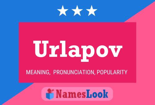 ملصق اسم Urlapov