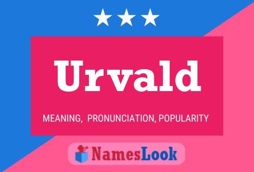 ملصق اسم Urvald