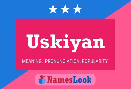 ملصق اسم Uskiyan