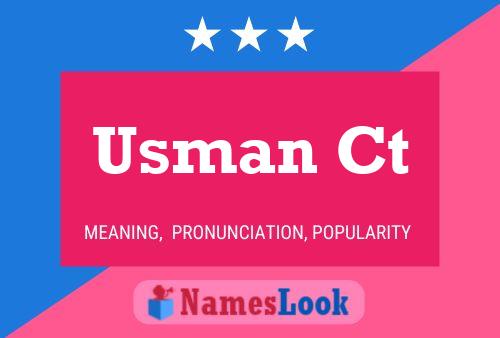 ملصق اسم Usman Ct