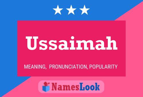 ملصق اسم Ussaimah