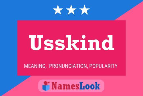 ملصق اسم Usskind