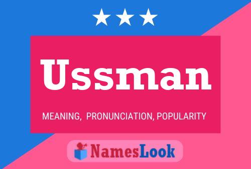 ملصق اسم Ussman