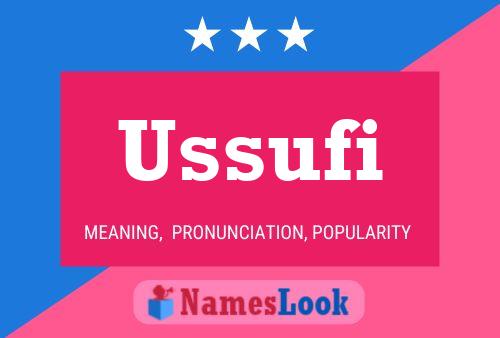 ملصق اسم Ussufi