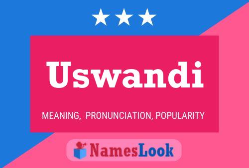 ملصق اسم Uswandi