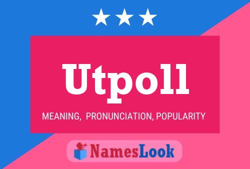 ملصق اسم Utpoll