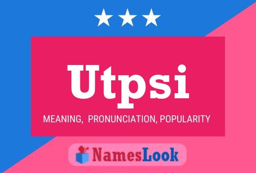 ملصق اسم Utpsi