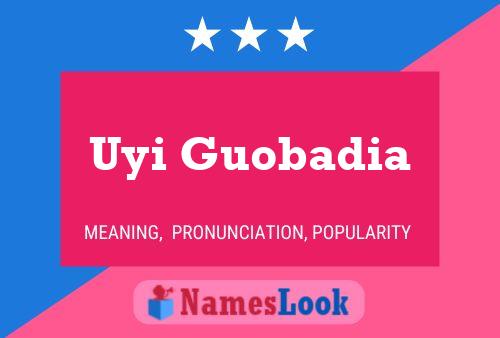 ملصق اسم Uyi Guobadia