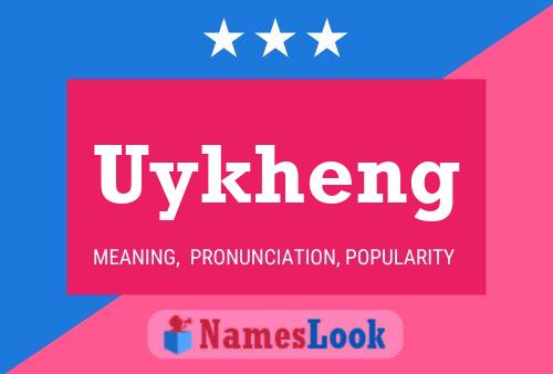 ملصق اسم Uykheng