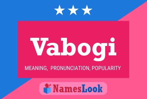 ملصق اسم Vabogi